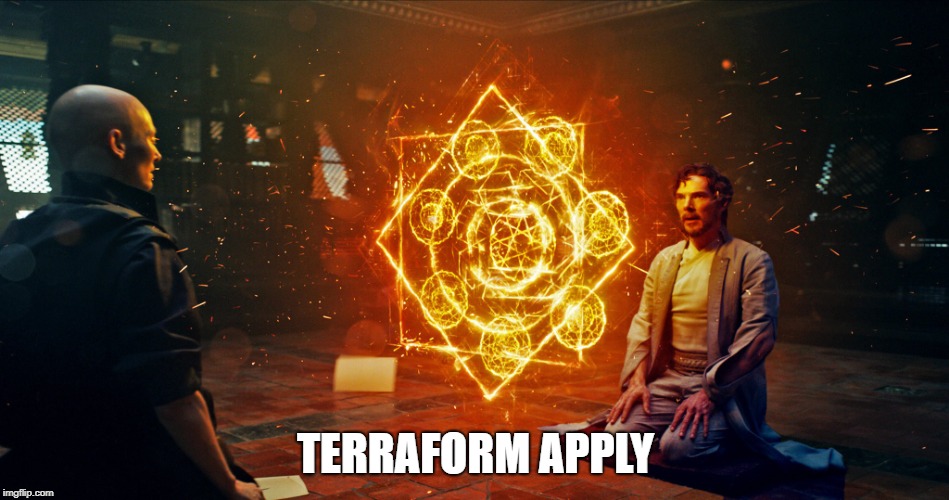 Terraform apply AKS deploy