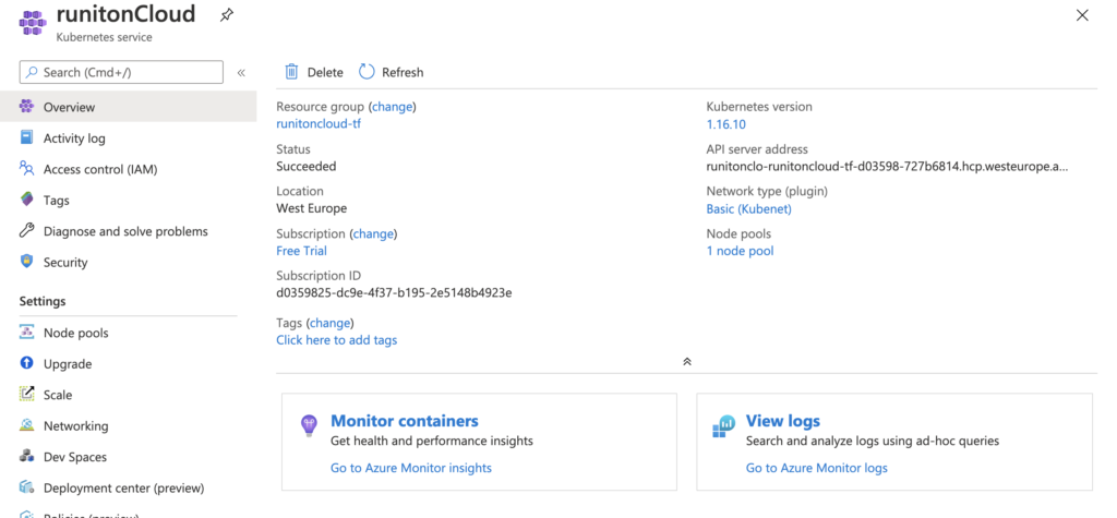 build your Serverless Services on Kubernetes using Knative, we'll be using Azure AKS